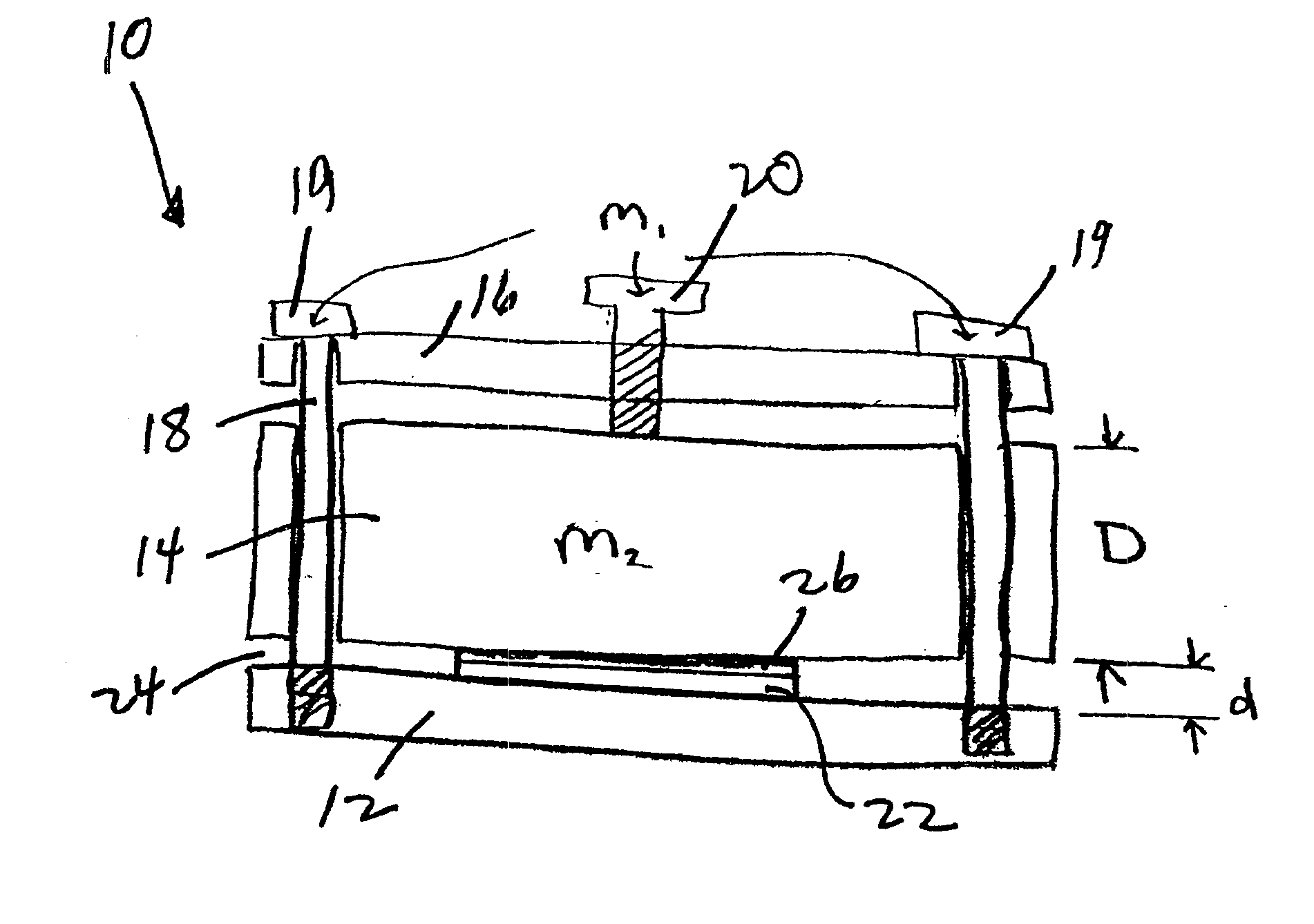 Method and apparatus for application of pressure to a workpiece by thermal expansion