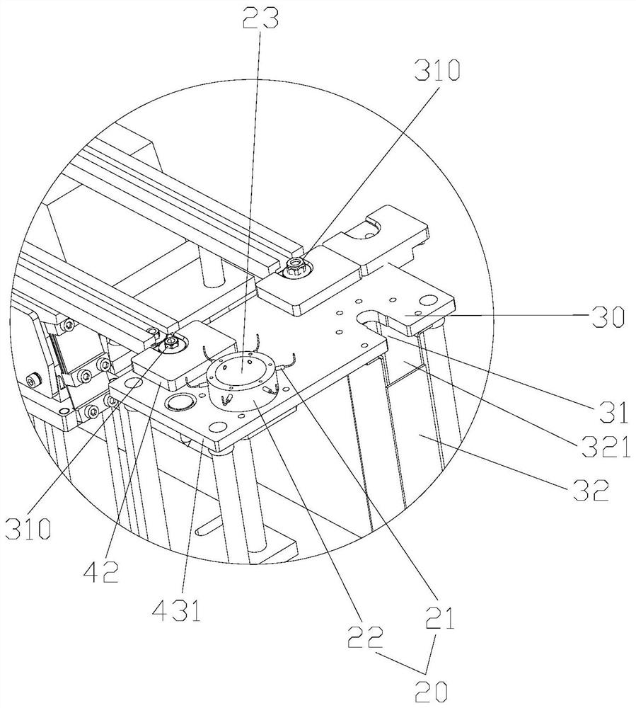 Nut taking device and nut driving equipment