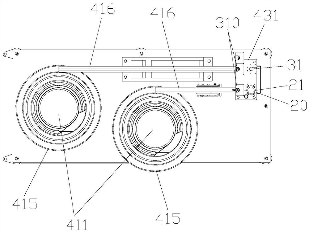 Nut taking device and nut driving equipment