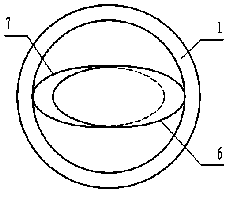 Praeternaturalis anus control device for enterostomy