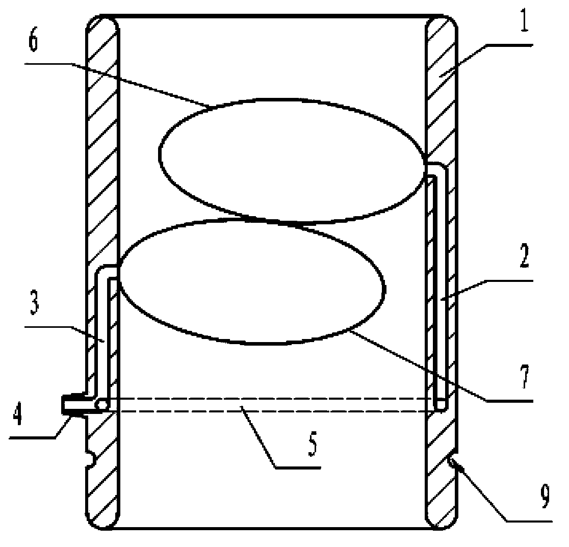 Praeternaturalis anus control device for enterostomy