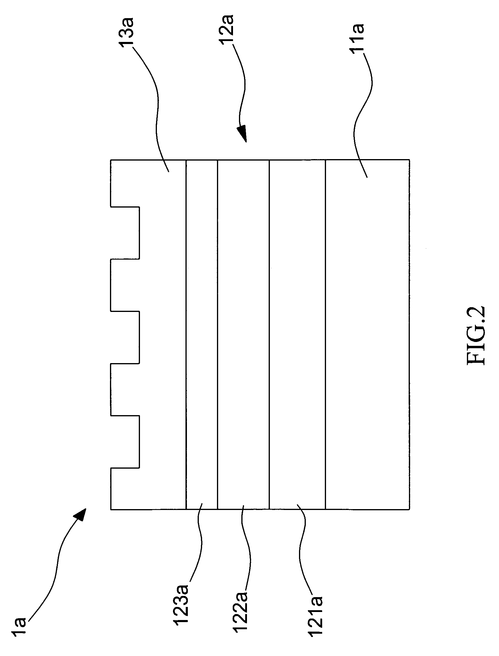 LED device having reduced spectrum