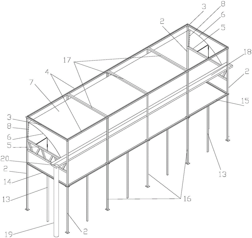 Greenhouse of cultivation