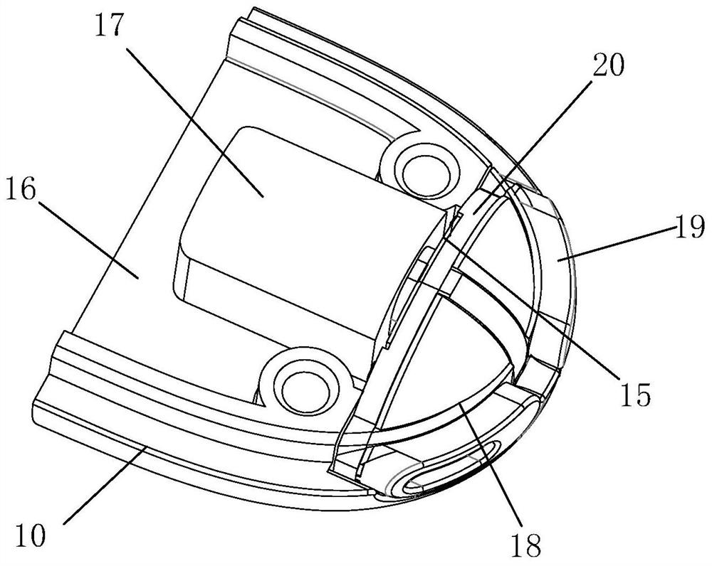 Wind noise prevention earphone device