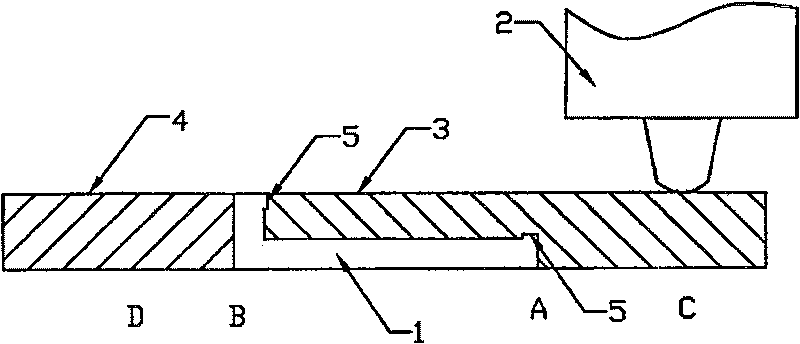 Method of welding L type aluminum alloy section agitating friction welding