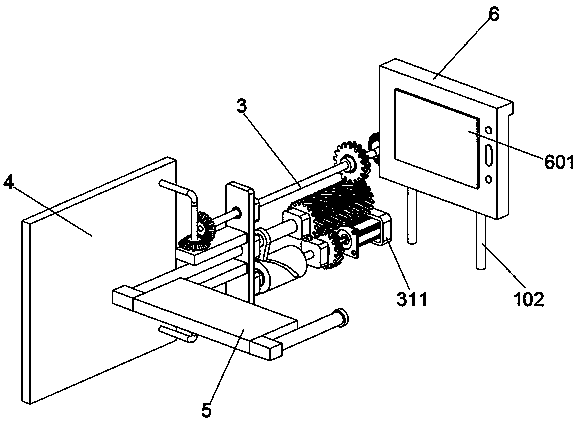 A multi-task control computer switching device