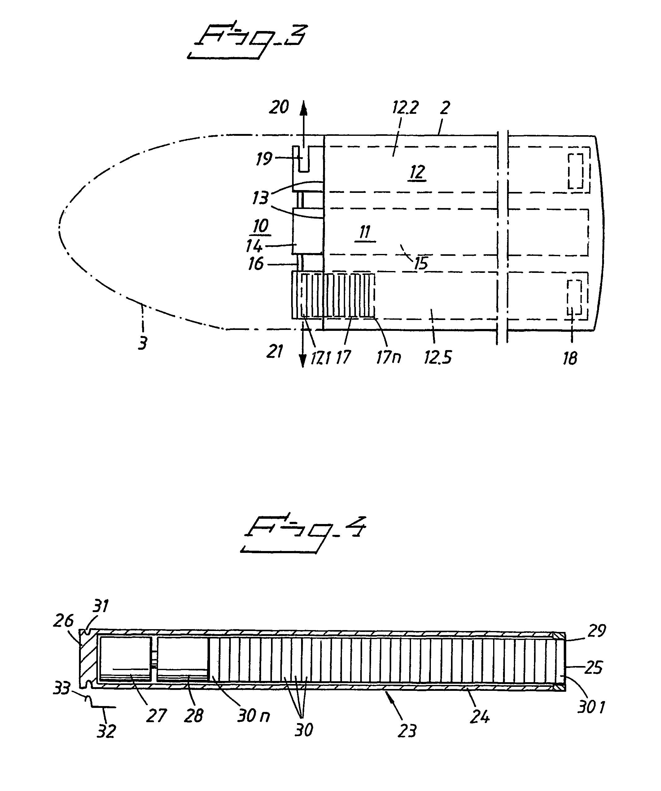 Method for discharging countermeasure means, rocket launcher, and dispenser arrangement