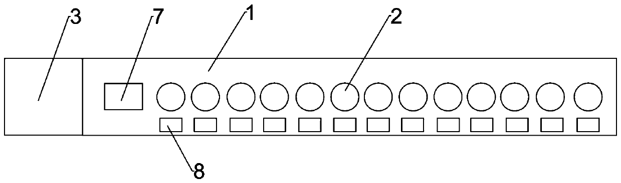 A drug-sensitive slat and preparation method thereof