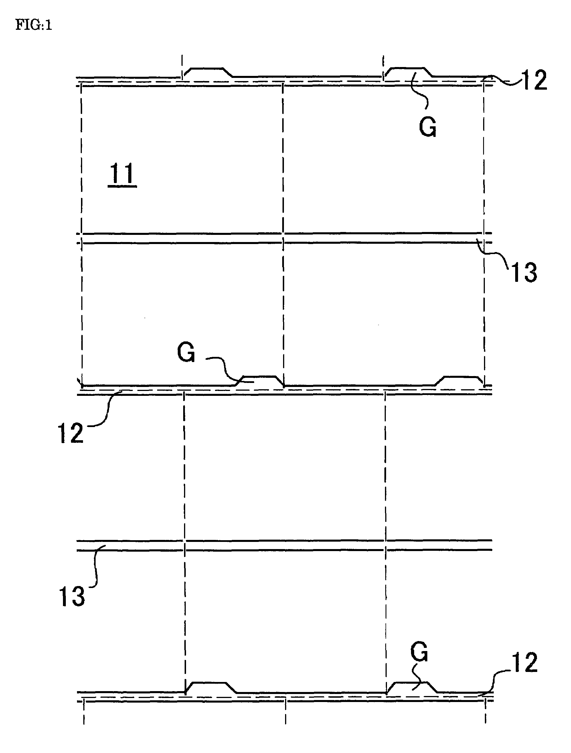 FFS mode liquid crystal display panel