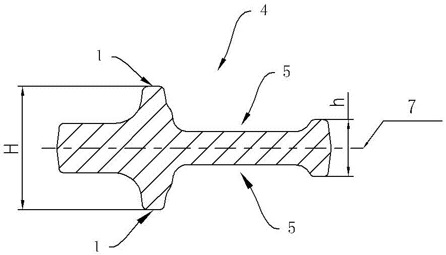 A kind of die forging forming method of large titanium alloy structural parts