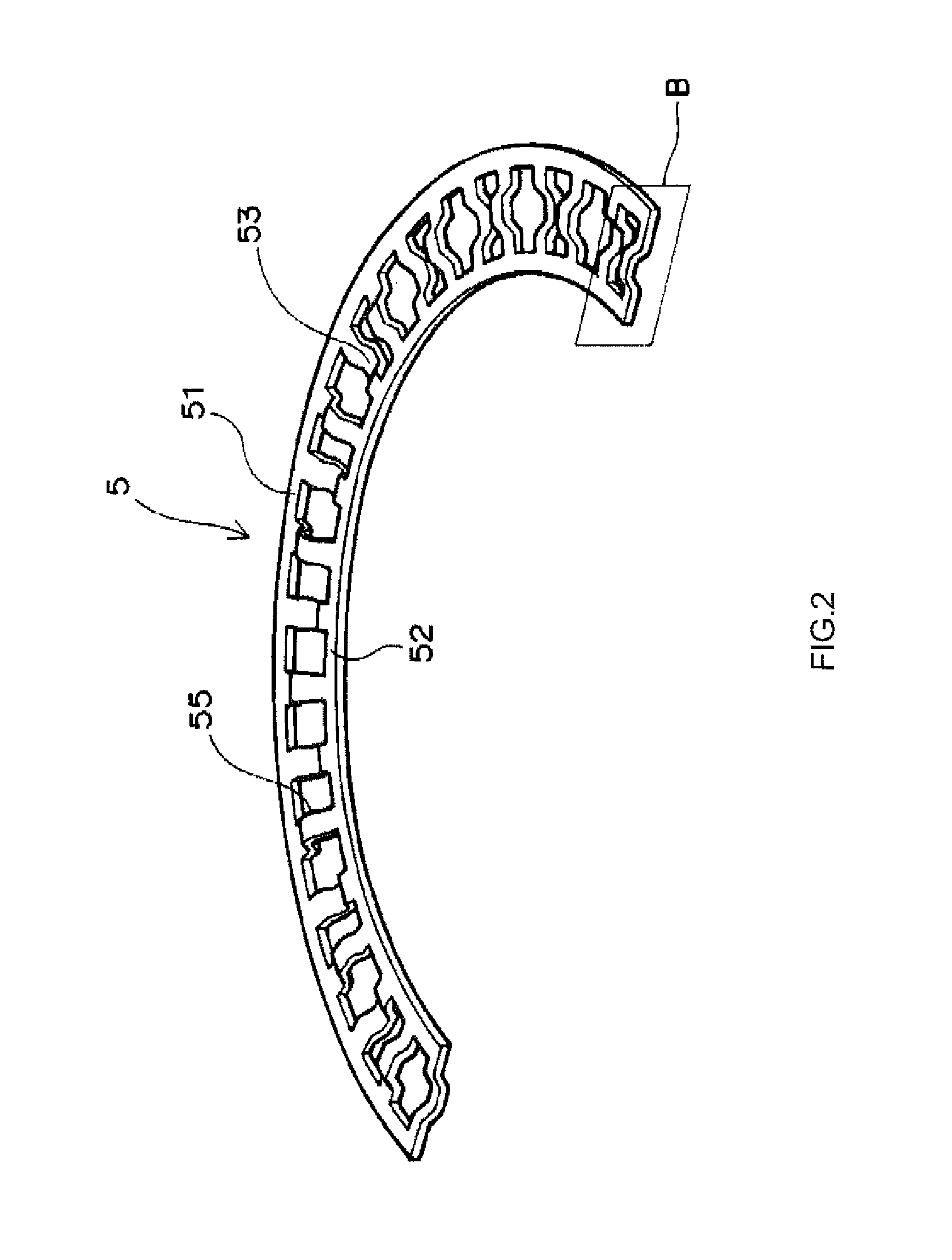 Cage for thrust roller bearing