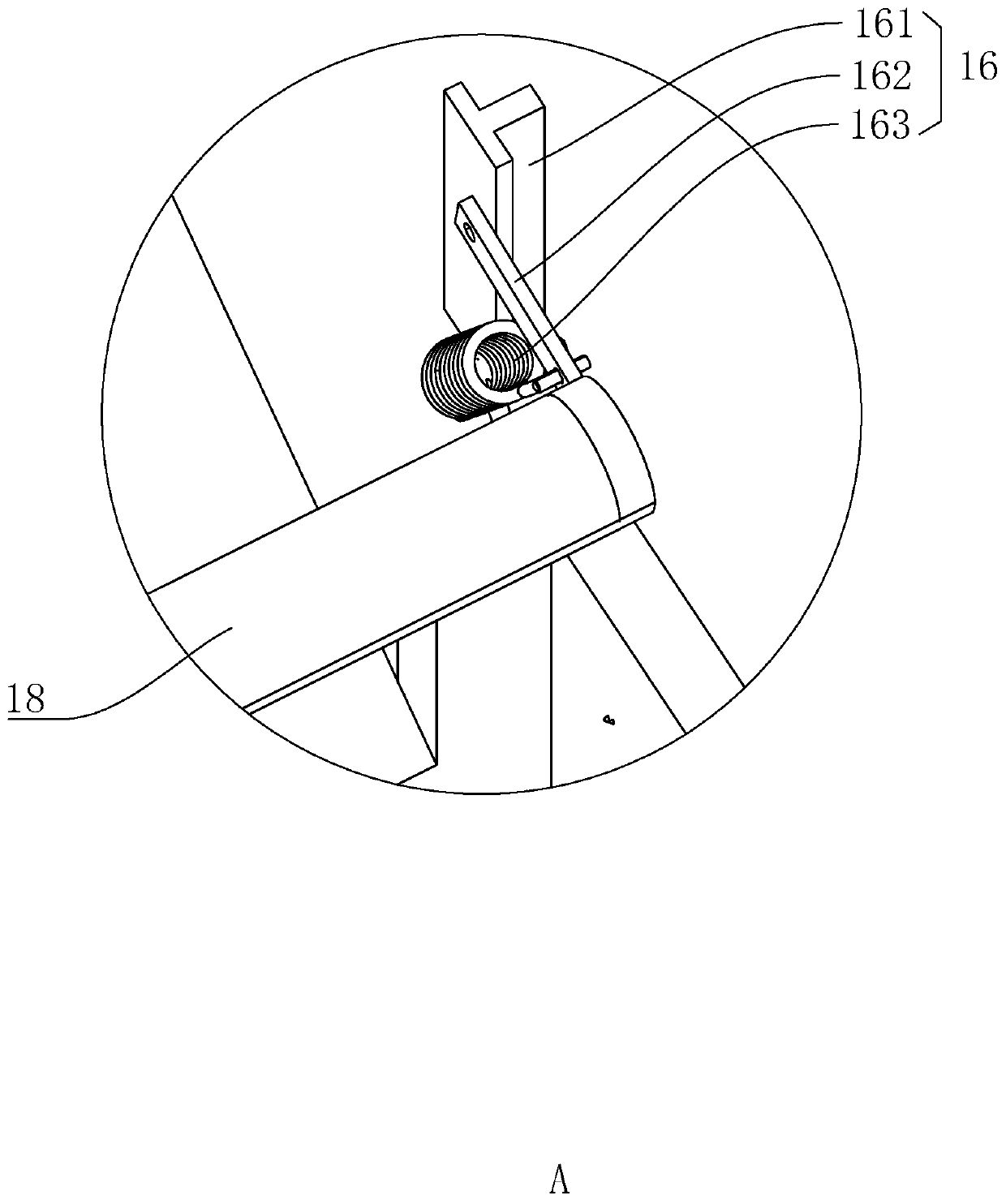 Back coating device and compound machine using same