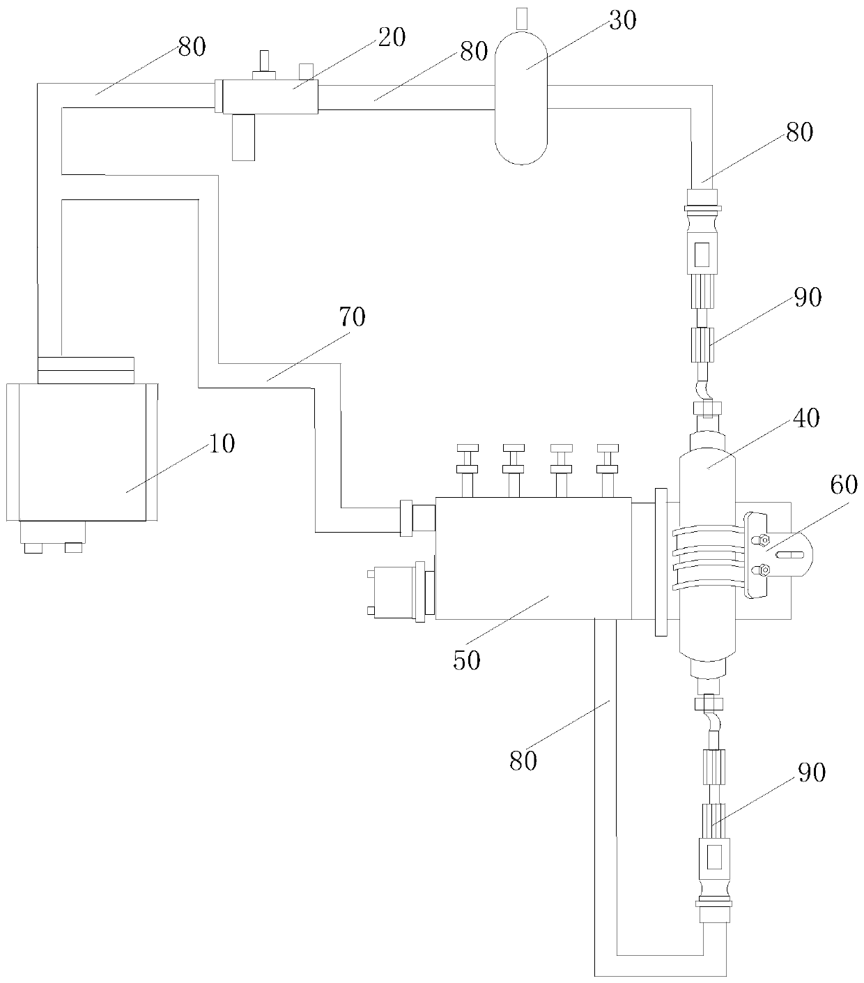 Fuel oil catalysis system with catalytic converter and assembling method thereof