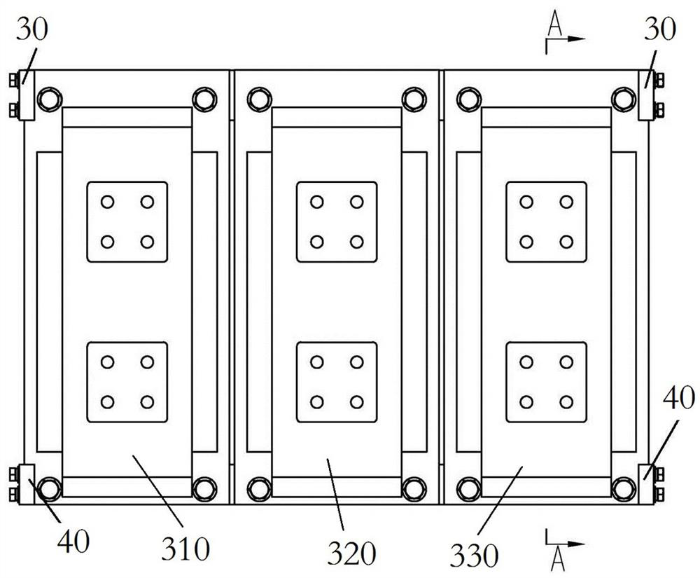 Switch cabinet body, switch cabinet and its transformer installation structure