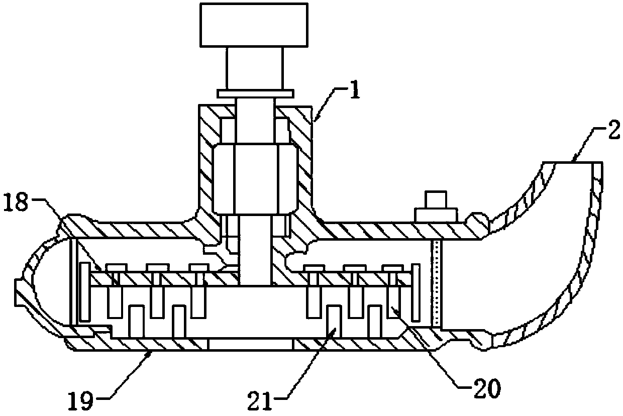 Concrete processing device for construction site