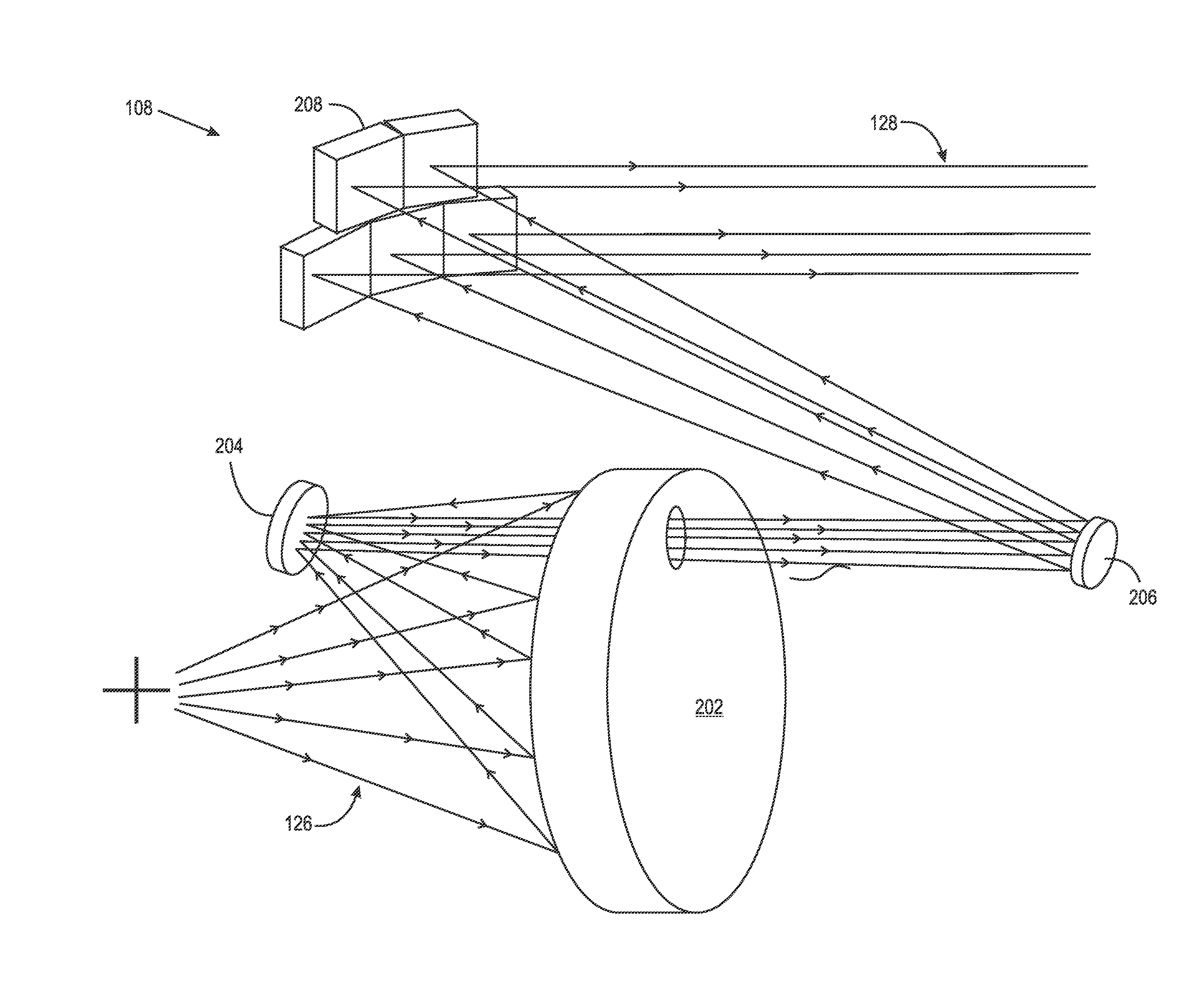 Segmented mirror apparatus for imaging and method of using the same