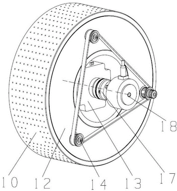 Multi-degree-of-freedom mechanical hand for transferring flexible film