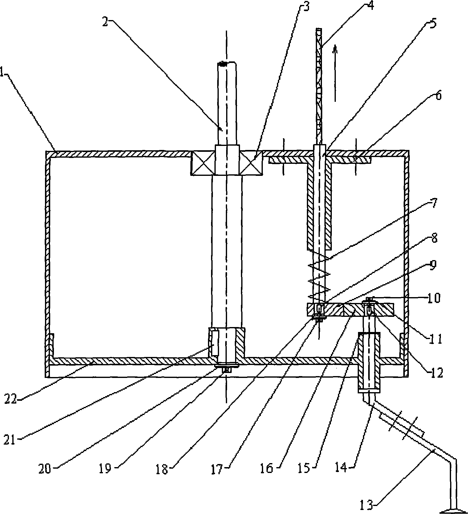 Hexa-claw executing mechanism of weeding robot