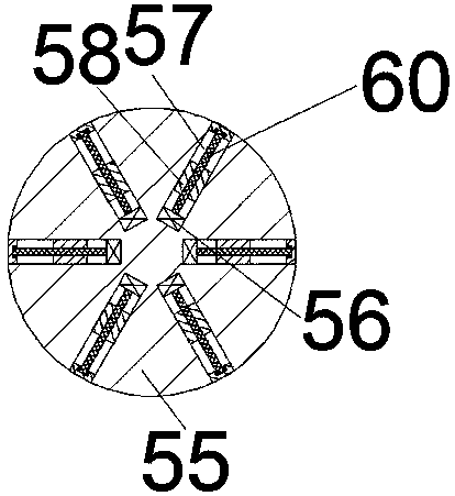 Cable take-up device and use method thereof