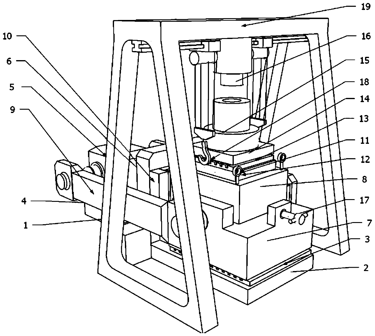 Direct shear and composite shear test device