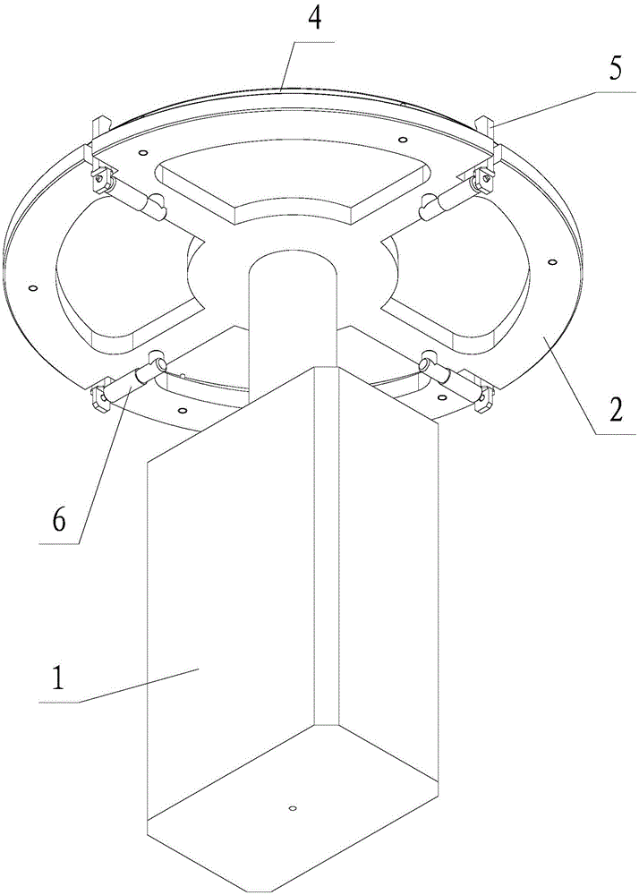 Device for clamping edge of wafer during automatic wafer cleaning process and clamping method of device