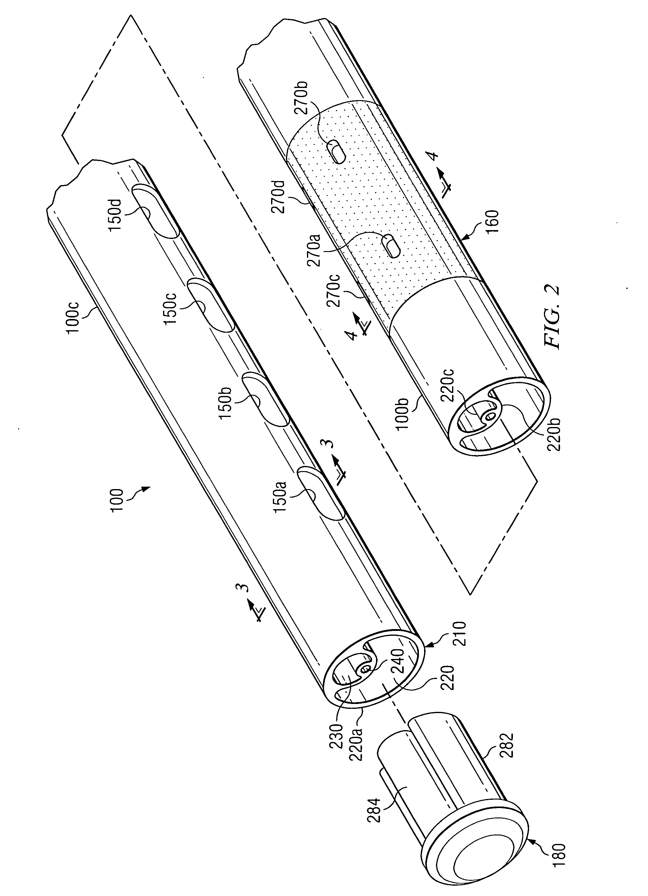 Gastric aspirate intestinal feeding tube