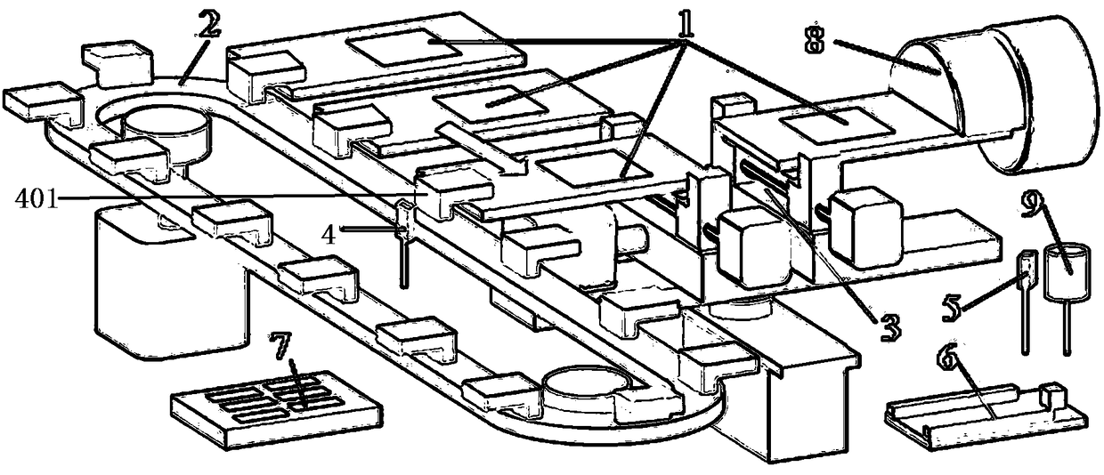 A multi-sample automatic sample changing device for x-ray polycrystal diffractometer