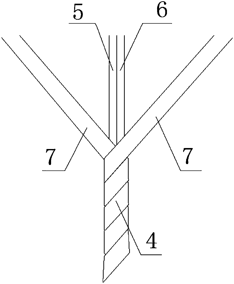 Antistatic conduction radiation fabric pad and preparation method thereof