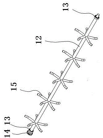 Wheat sowing and fertilizer applying machine