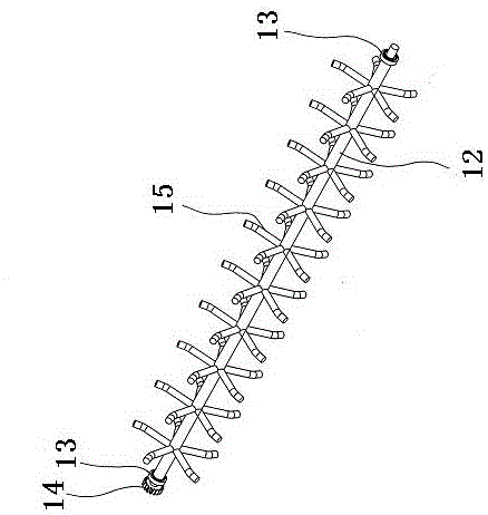 Wheat sowing and fertilizer applying machine