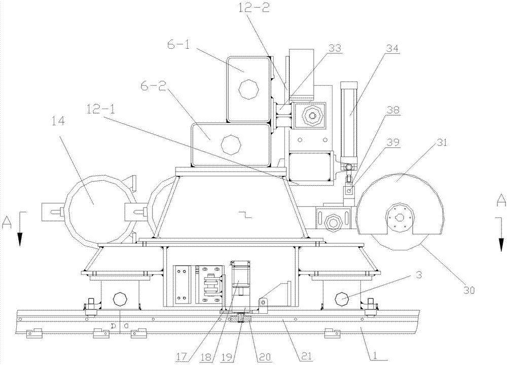 Multi-head metal composite plate polishing machine