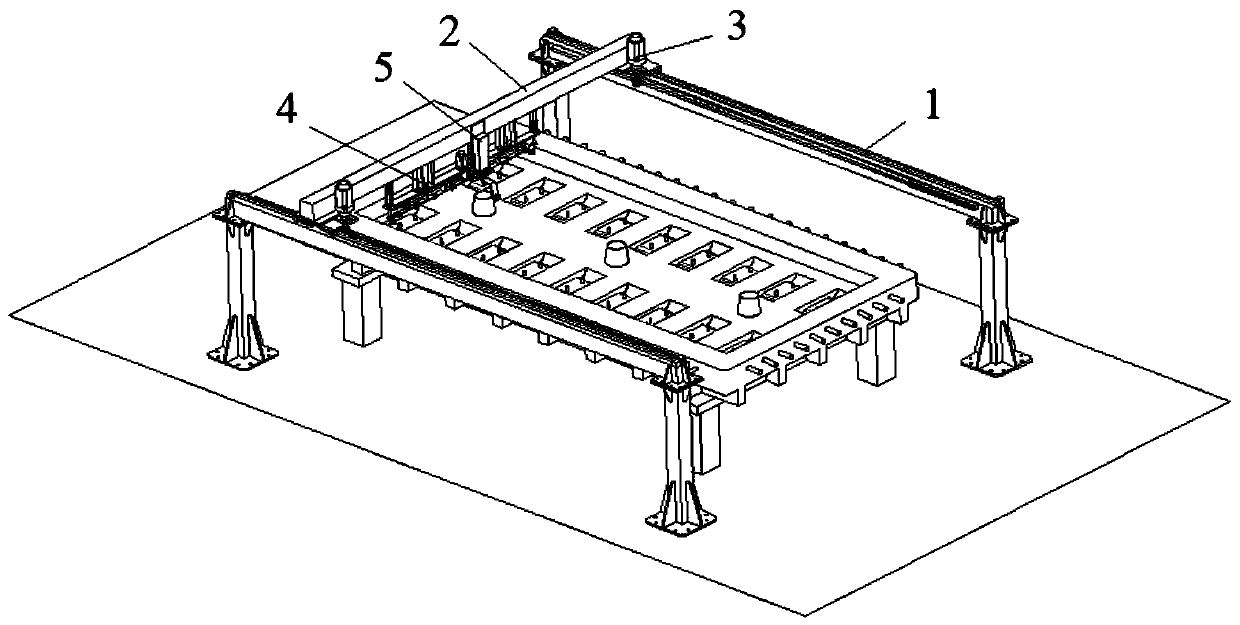 Spraying equipment for release agent for track board