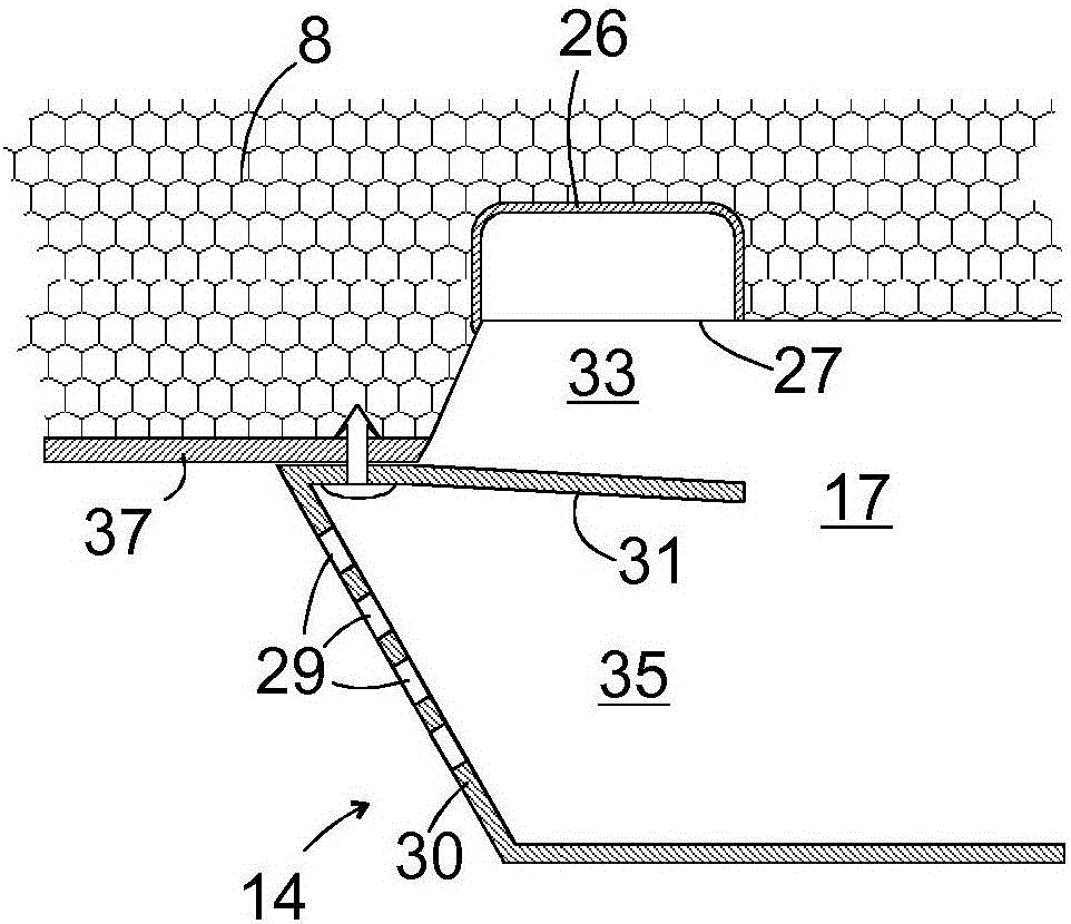 Refrigeration device having a plurality of storage chambers