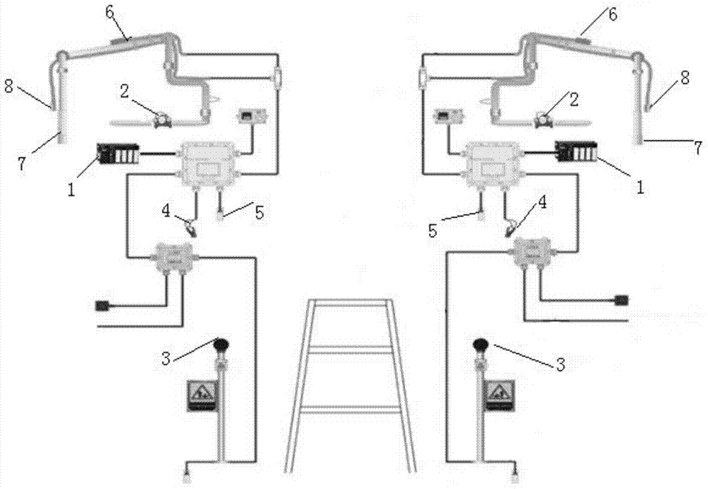 Safety interlocking control system for crane position loading