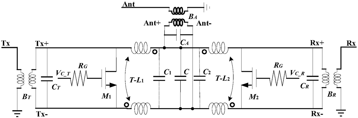 High-frequency low-insertion-loss switch