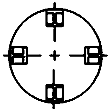 Dual-function shock absorbing supporting structure for liquid storage tank