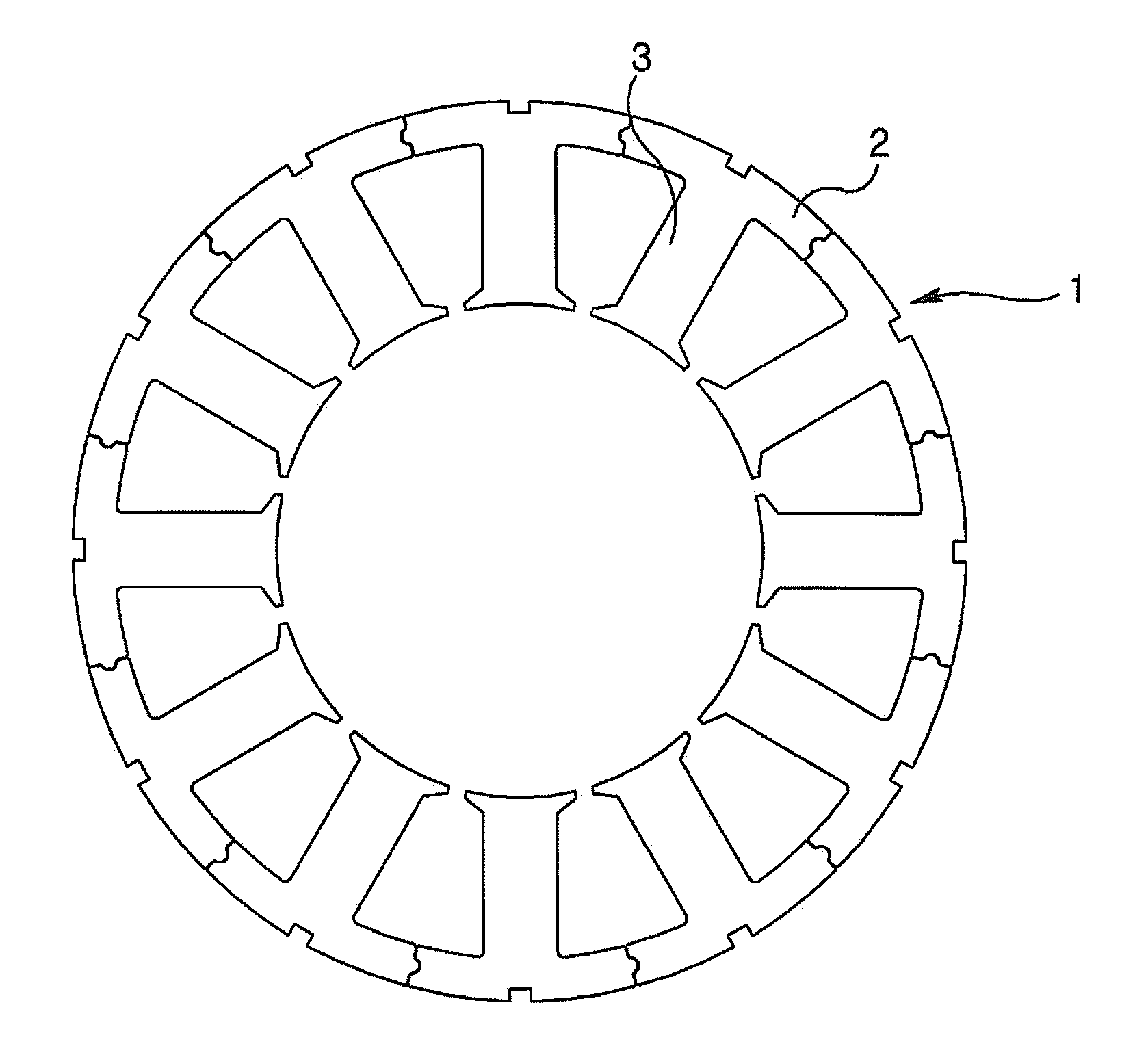 Divided Core of EPS Motor Stator