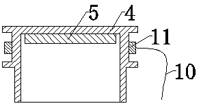 An optical fiber on/off rapid detection device