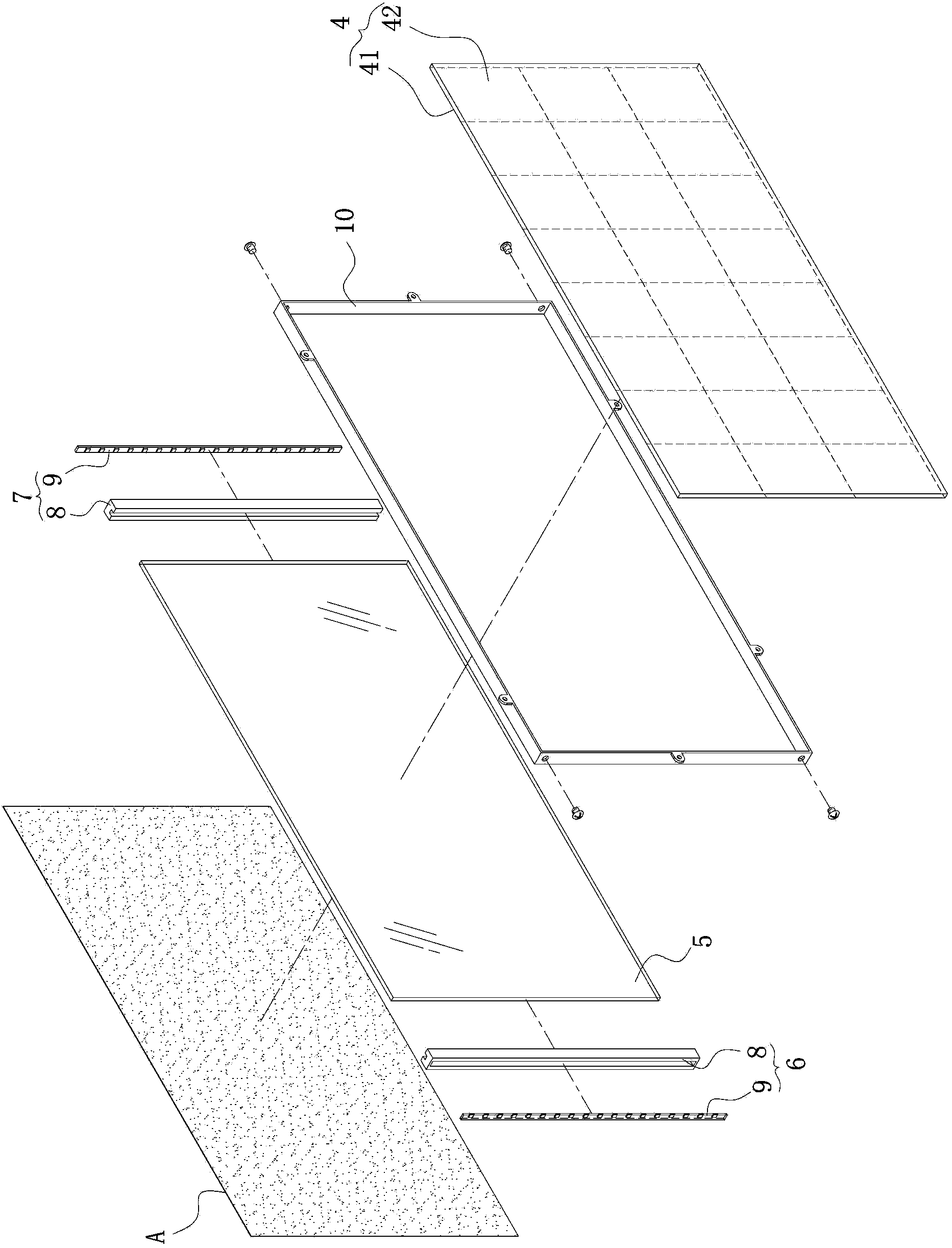 Mobile computer provided with self power supply device