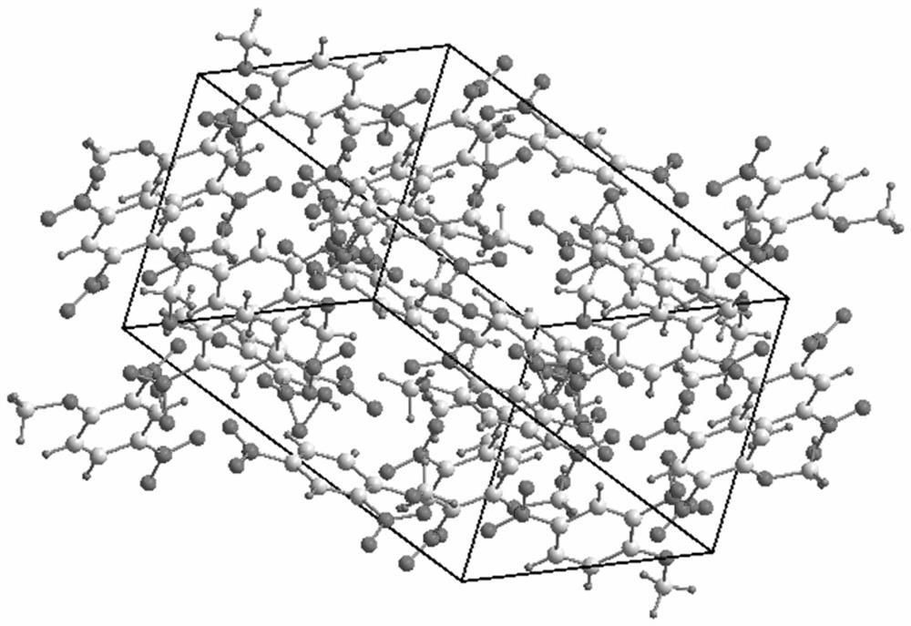 Method for controlling crystal form of 2, 4-dinitroanisole