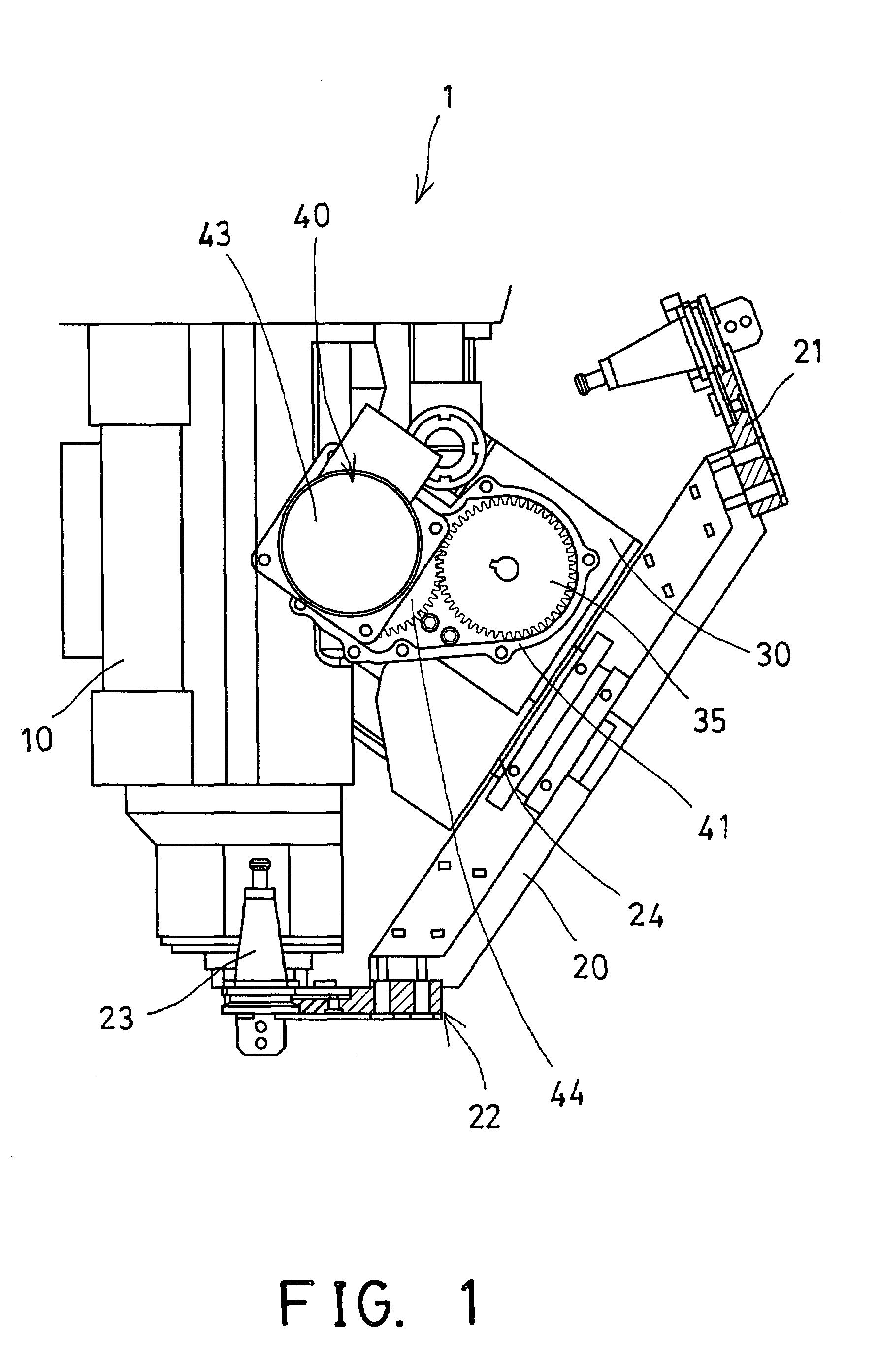 Tool support device for machine tool