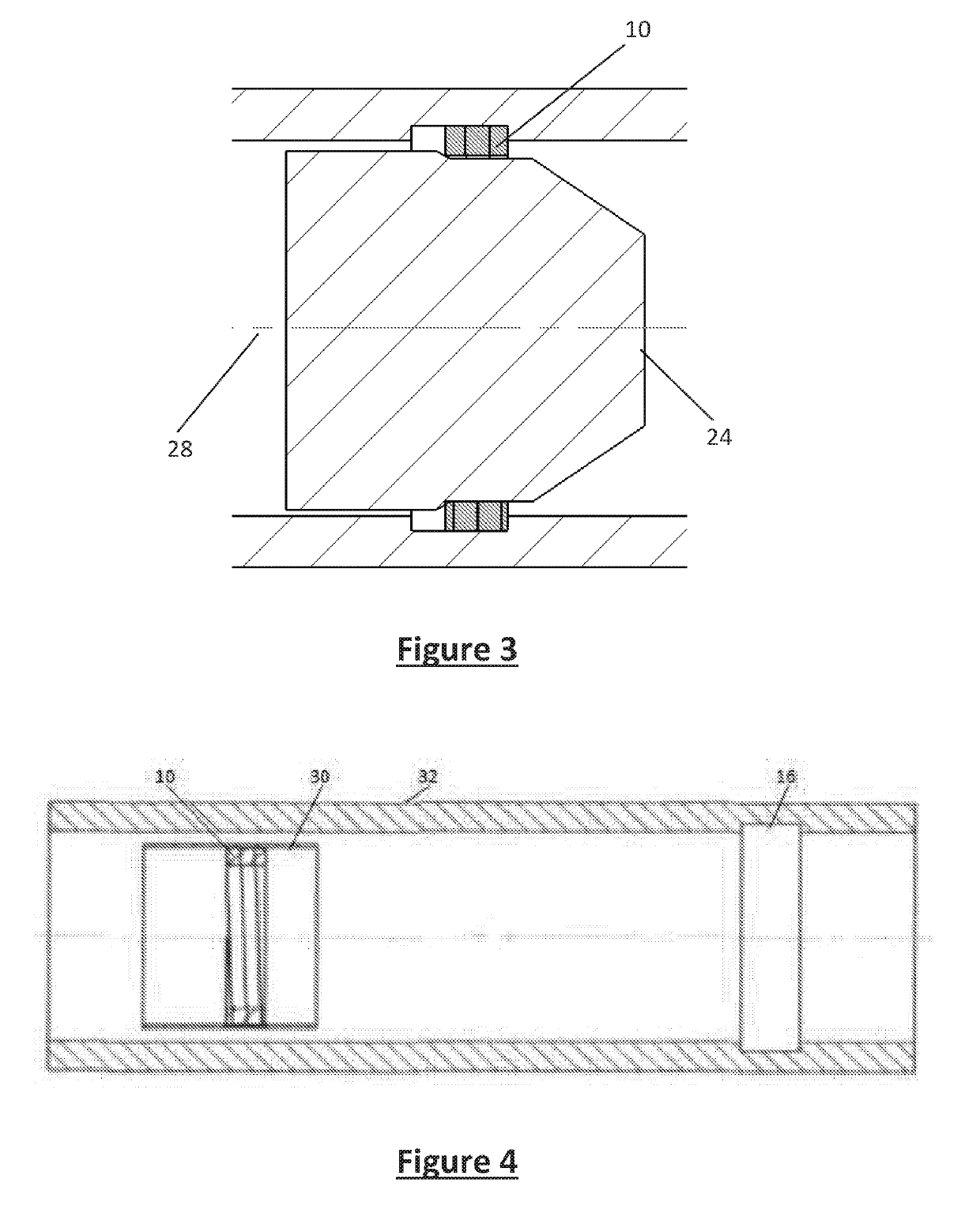 Treatment apparatus with movable seat for flowback