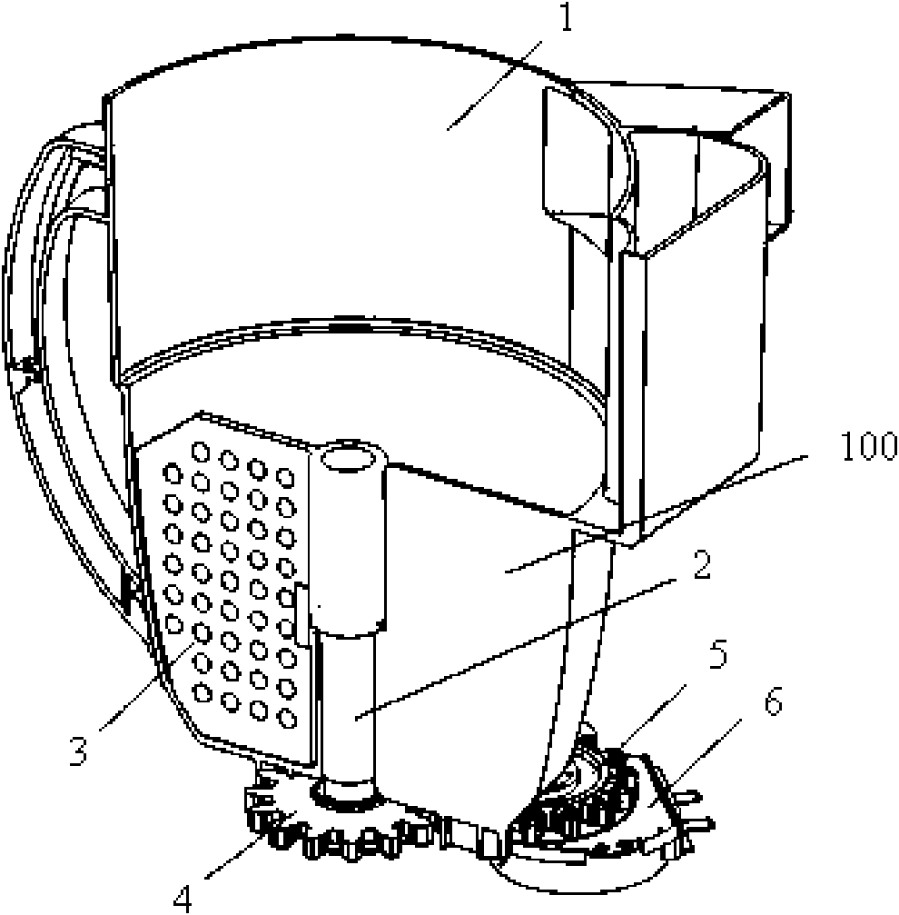 Novel dust-collecting barrel for dust collector