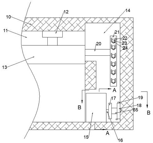 Water conservancy gate sealing water leakage detection system