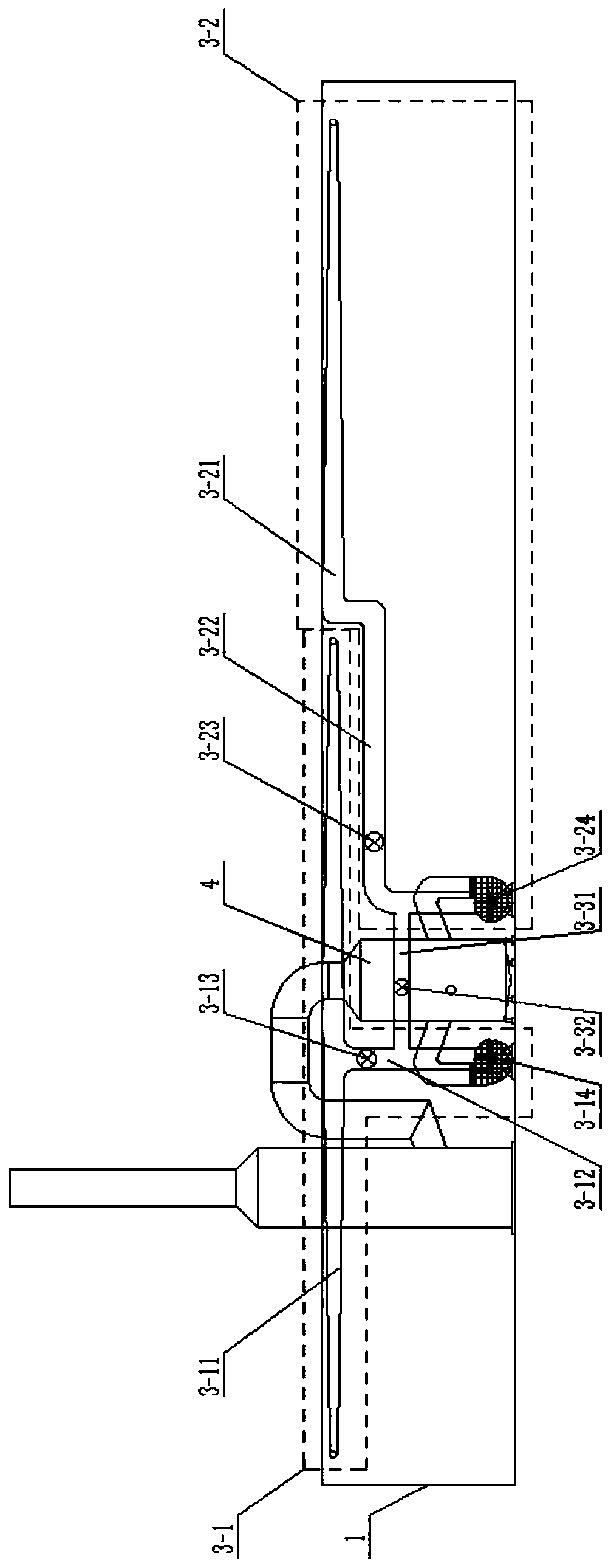 Exhaust system of silicon carbide smelting workshop