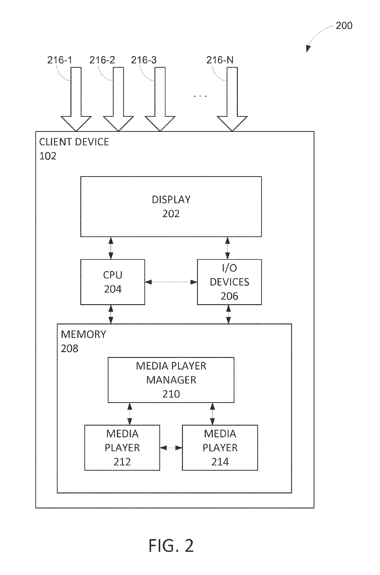 Preloading and switching streaming videos