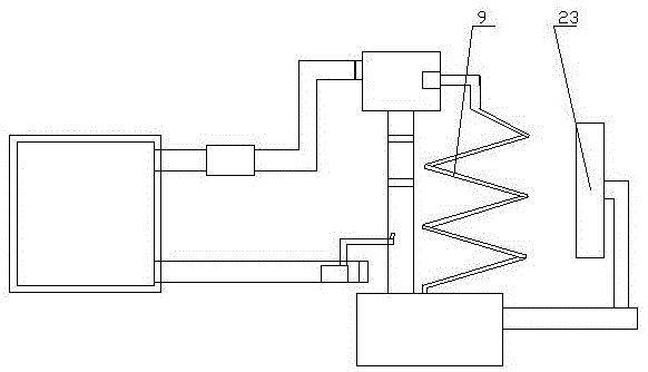 High-performance water-cooling heat dissipation platform for mainframe