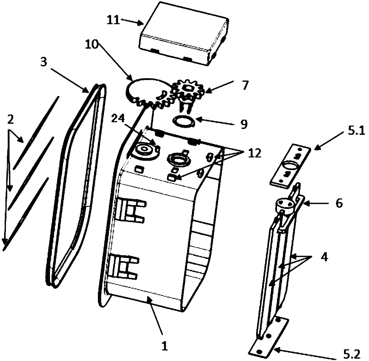 Adjustable automobile body relief valve device