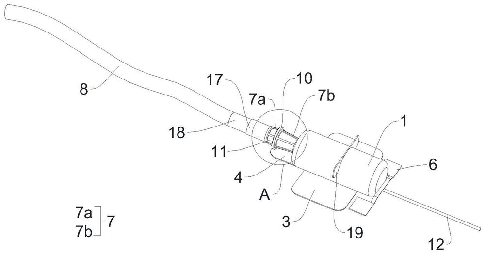 Novel remaining needle