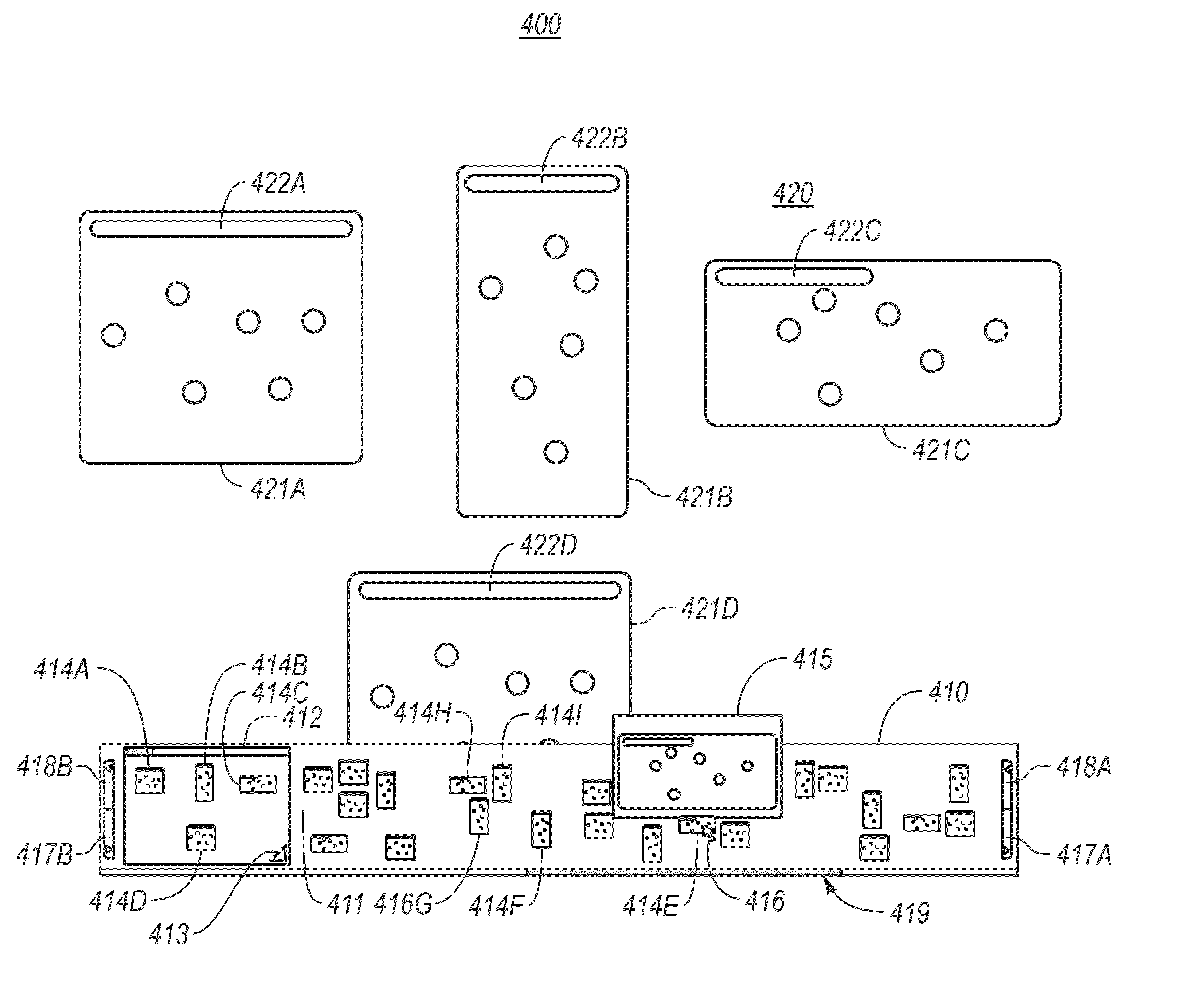 Controlled interaction with heterogeneous data